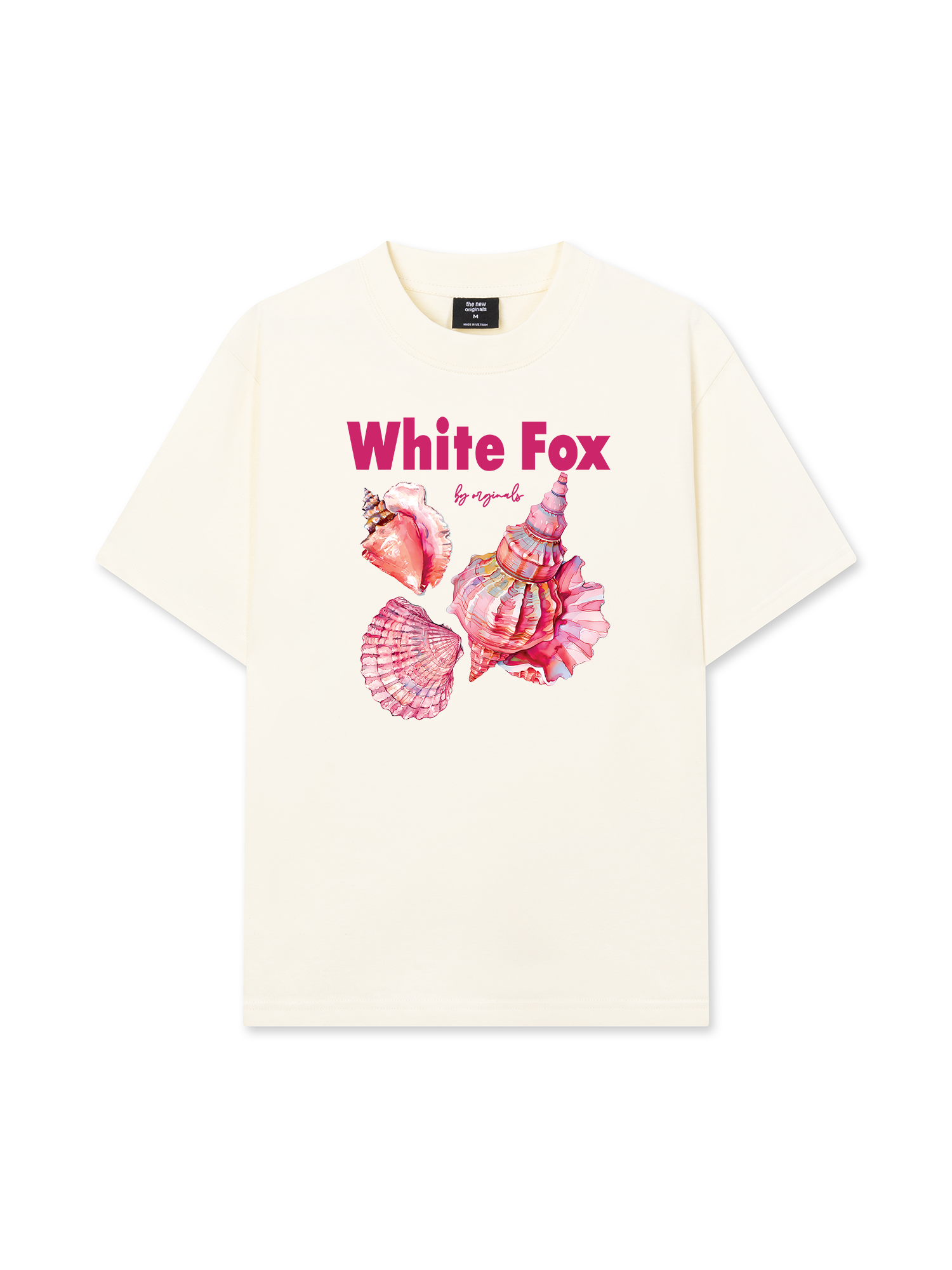 Áo Thun Relaxed Fit Ocean White Fox