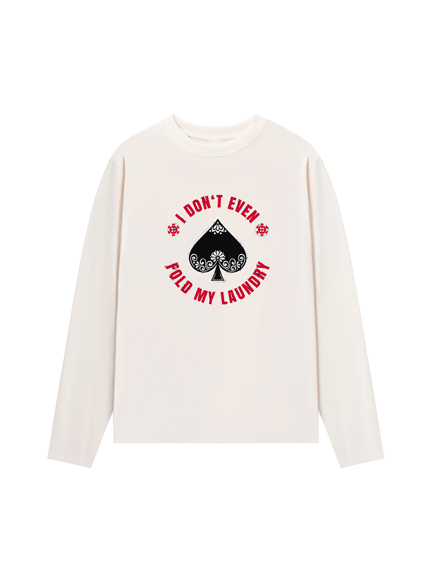 Áo Thun Dài Tay Lucky Fold My Laundry
