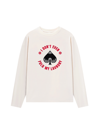 Áo Thun Dài Tay Lucky Fold My Laundry