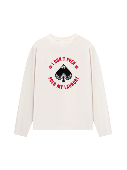 Áo Thun Dài Tay Lucky Fold My Laundry