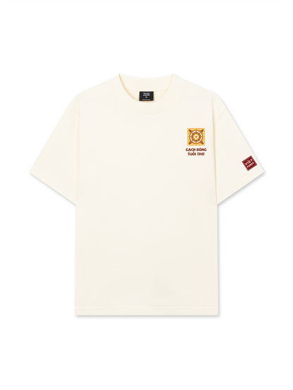 Áo Thun Relaxed Fit Gạch Bông Tuổi Thơ