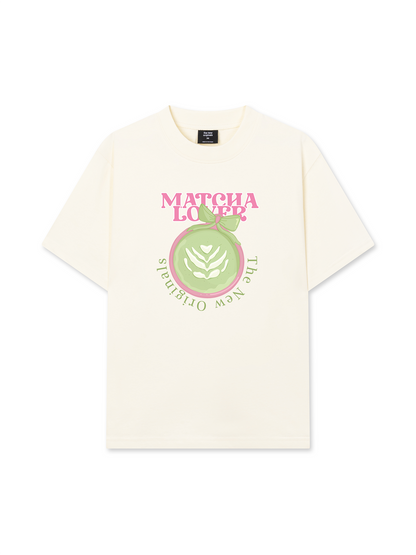 Áo Thun Relaxed Fit Drink Collection Matcha Lover