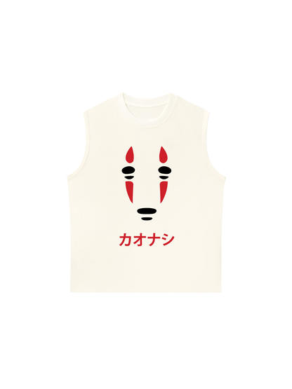 Áo Ba Lỗ Relaxed Fit Japan Spirit No Face