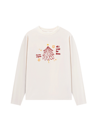 Áo Thun Dài Tay All I Want For Christmas