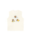 Áo Ba Lỗ Relaxed Fit Teddy Land My Work Day