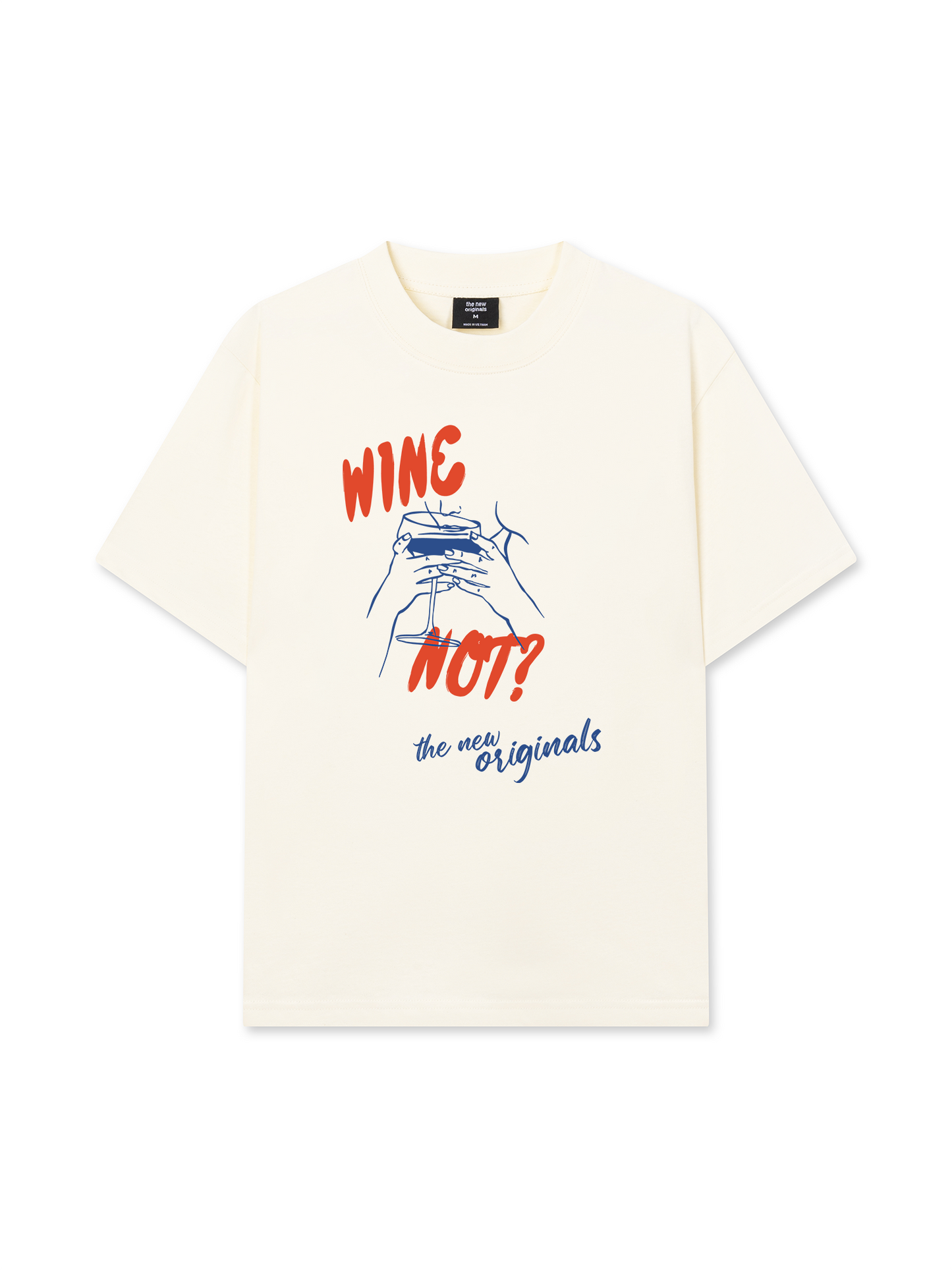 Áo Thun Relaxed Fit WINE NOT