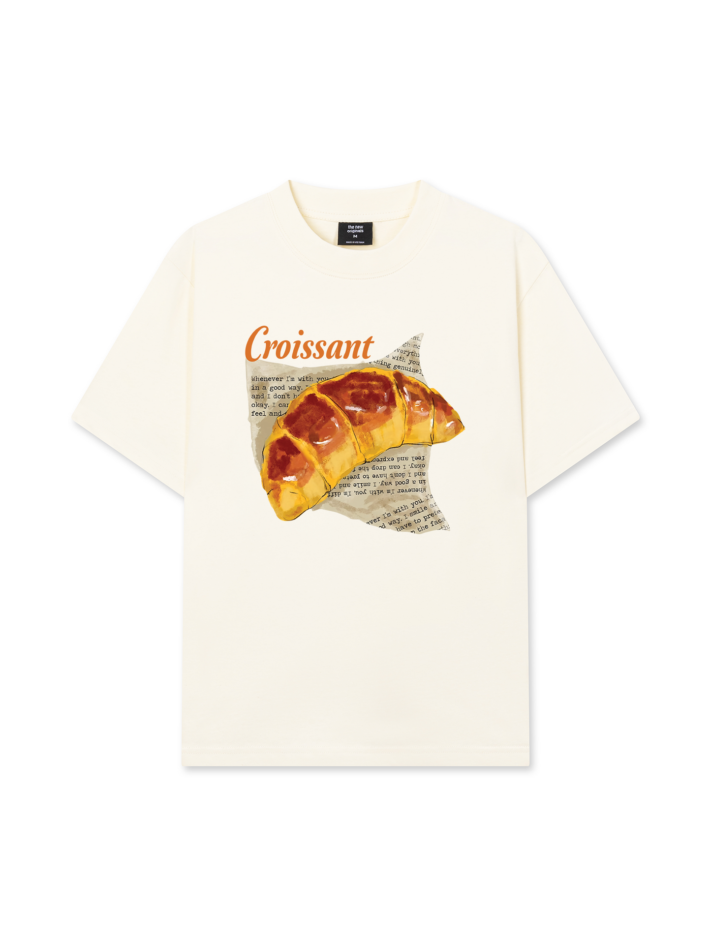 Áo Thun Relaxed Fit Croissant