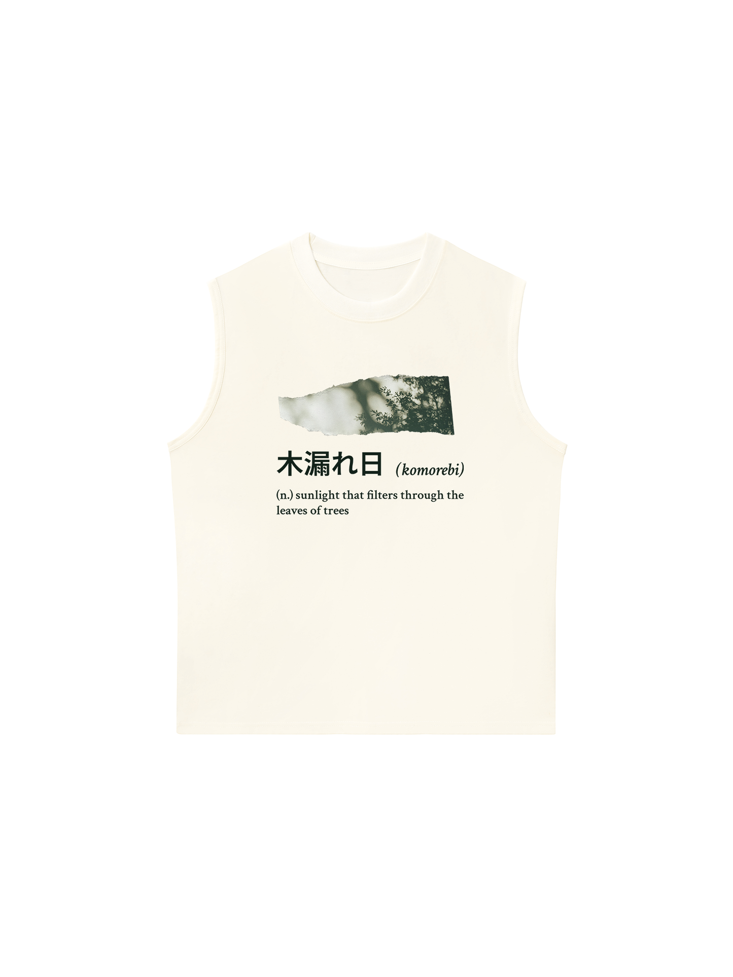 Áo Ba Lỗ Relaxed Fit Komorebi