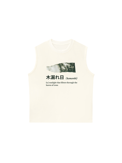 Áo Ba Lỗ Relaxed Fit Komorebi