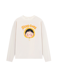Áo Thun Dài Tay  Stay Cozy Little Girl