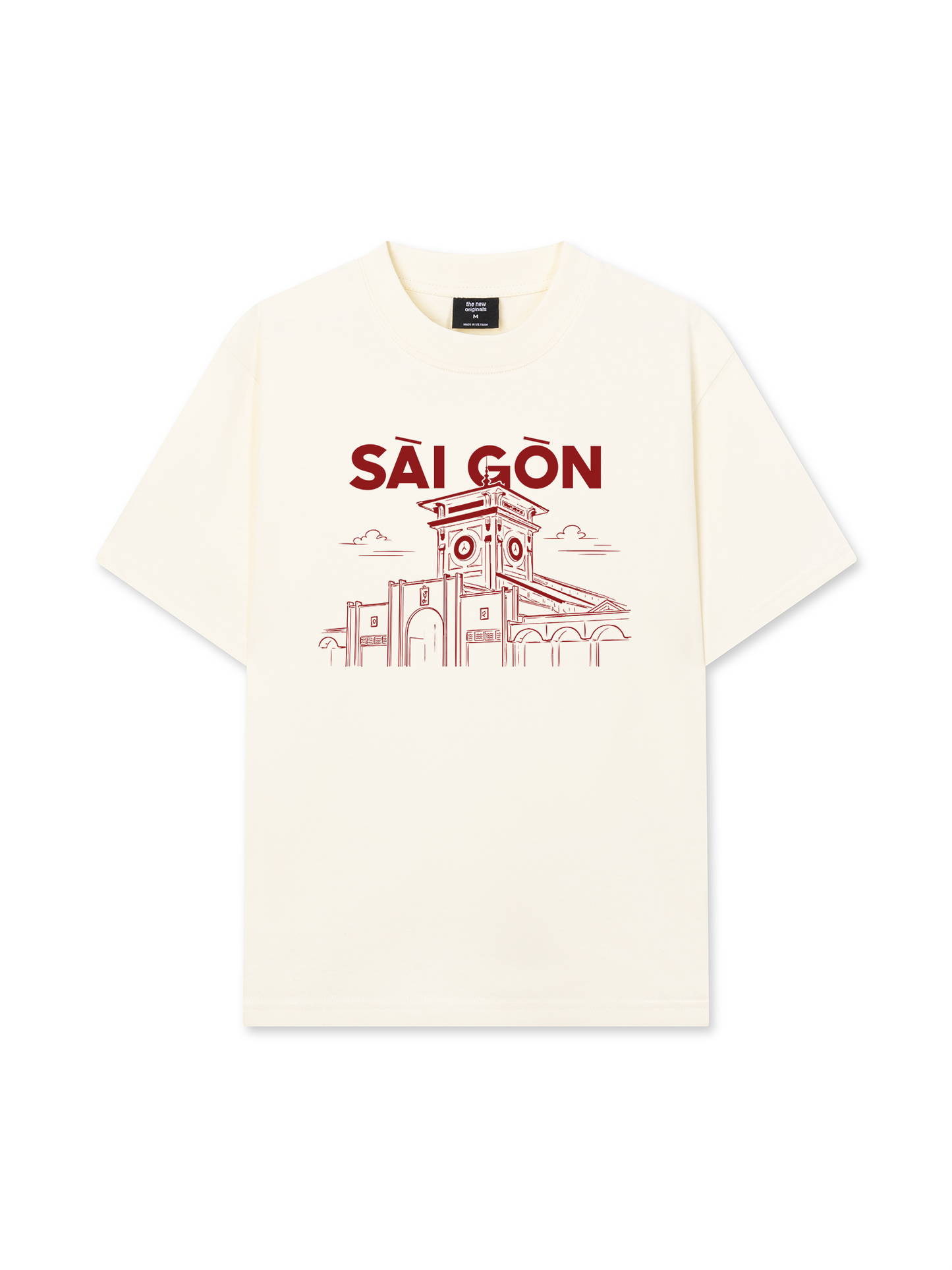 Áo Thun Relaxed Fit Chợ Bến Thành Sài Gòn