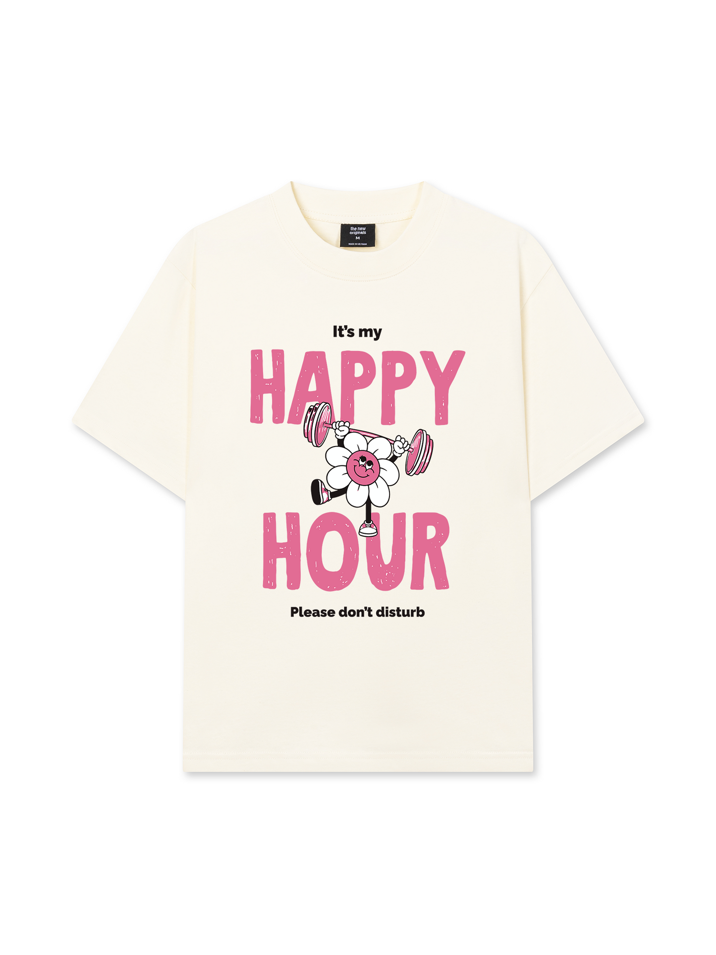 Áo Thun Relaxed Fit Happy Hour