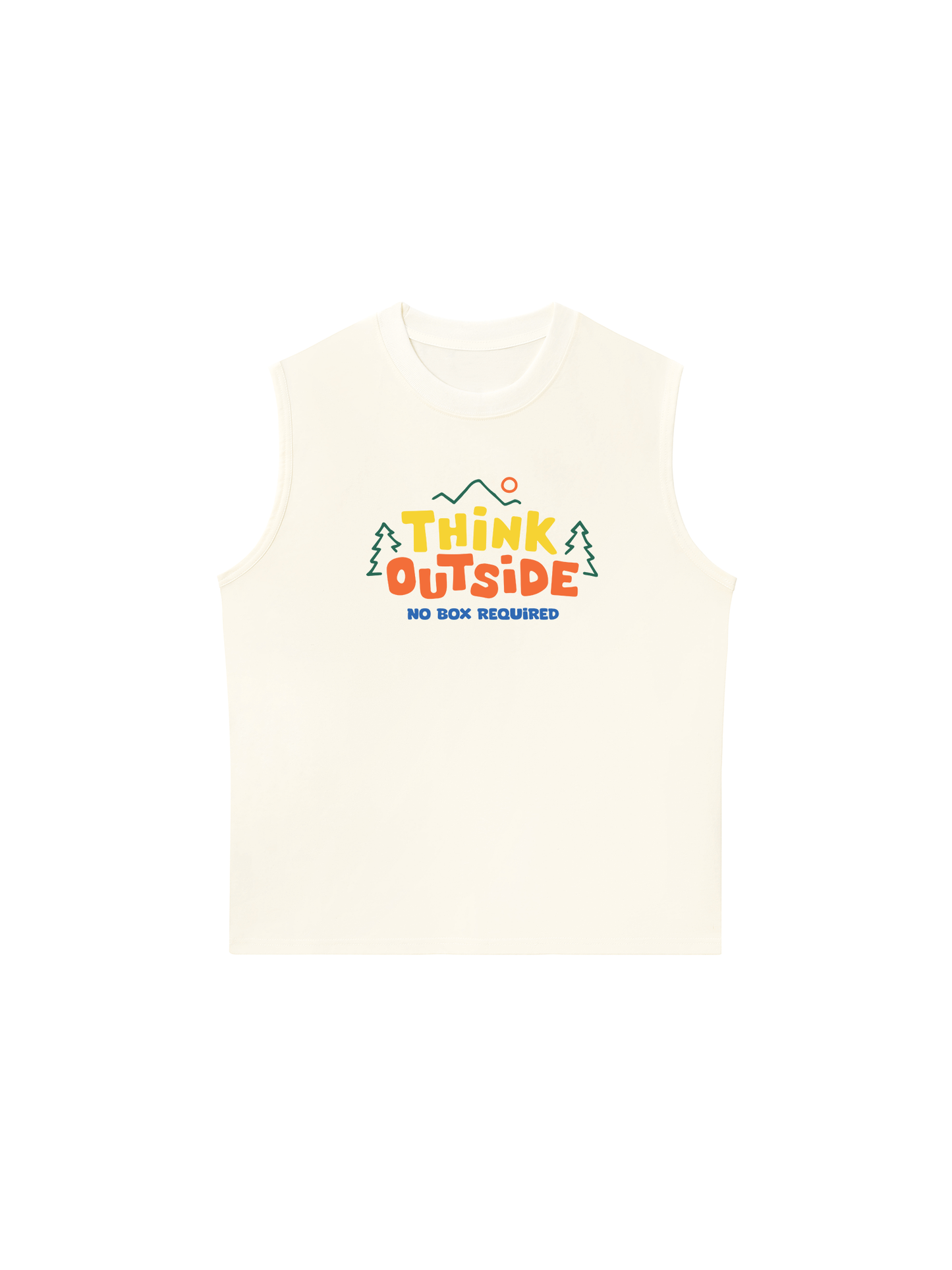 Áo Ba Lỗ Relaxed Fit Think Outside
