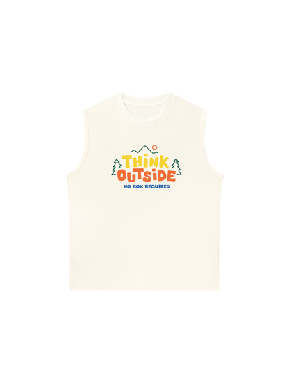 Áo Ba Lỗ Relaxed Fit Think Outside