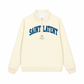 Áo Sweater Polo Nỉ Hai Da  Blue Saint Latent Logo