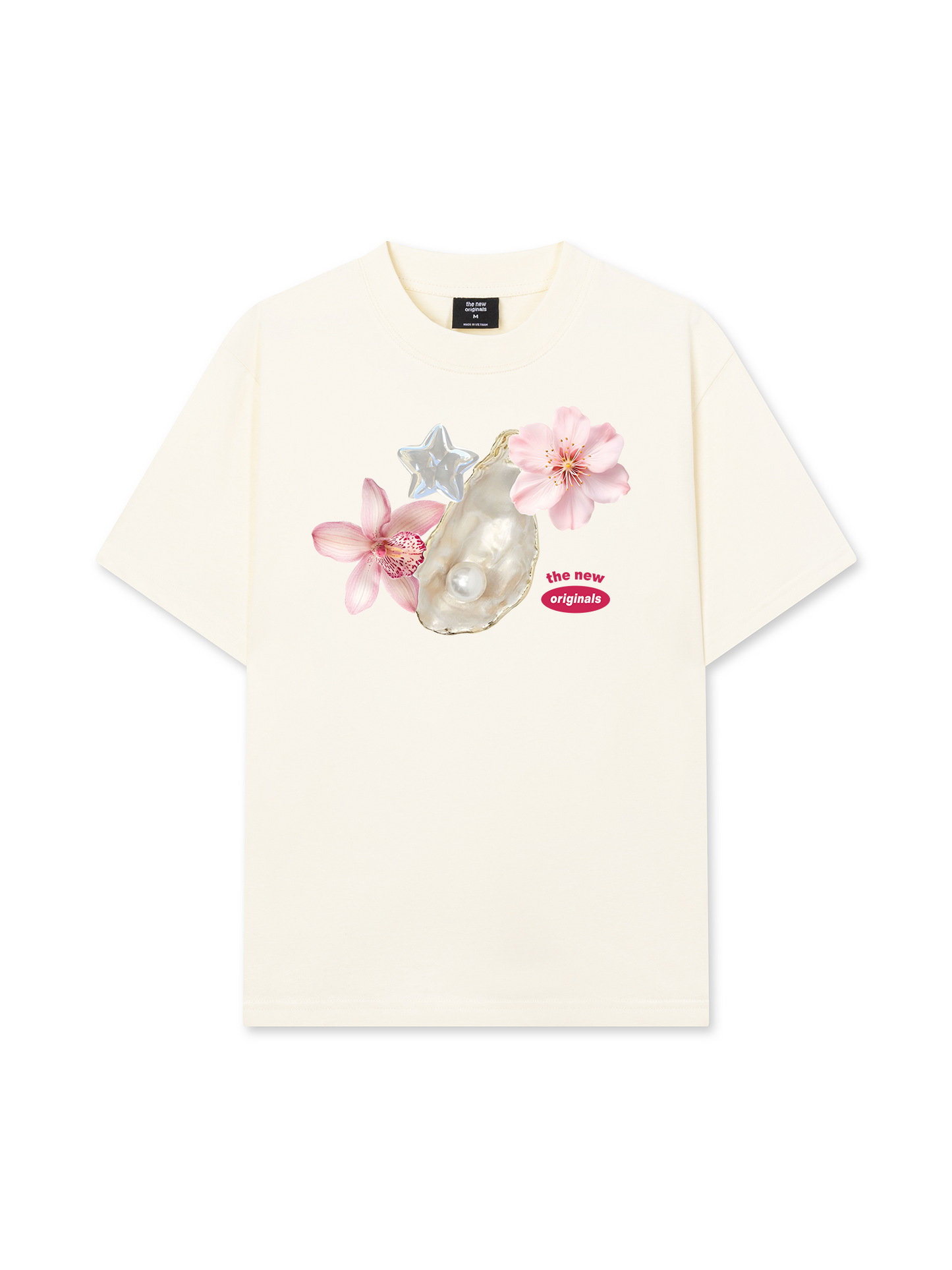 Áo Thun Relaxed Fit Pearl Bloom