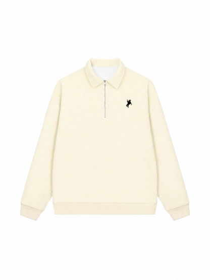 Áo Sweater Polo Nỉ Hai Da Cowboy