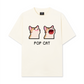 Áo Thun Relaxed Fit Pixel Universe Pop Cat