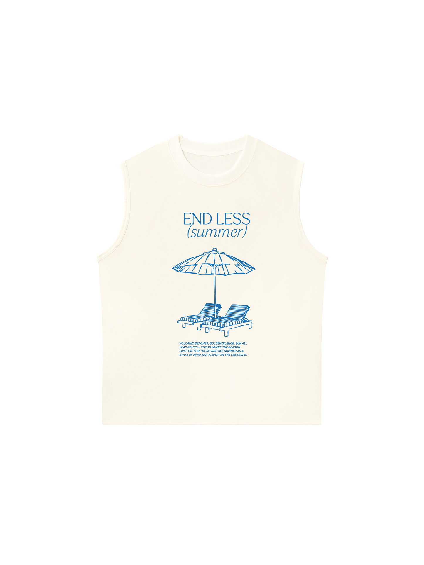 Áo Ba Lỗ Relaxed Fit End Less Summer Quote