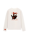 Áo Thun Dài Tay  Kitten Cozy Day