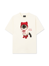 Áo Thun Relaxed Fit Working O'ttreats Red Meow
