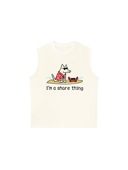 Áo Ba Lỗ Relaxed Fit Go Outside I_m A Shore Thing