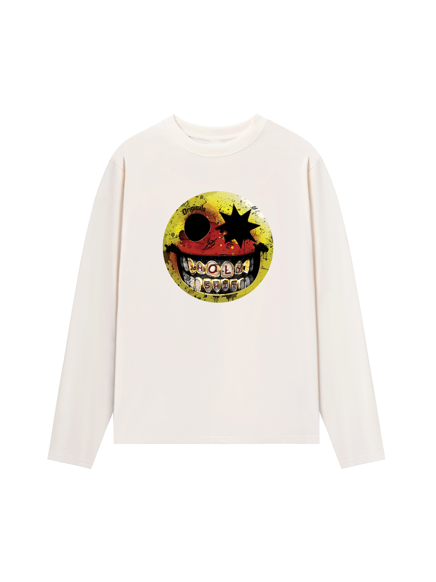 Áo Thun Dài Tay Gangster Smiley
