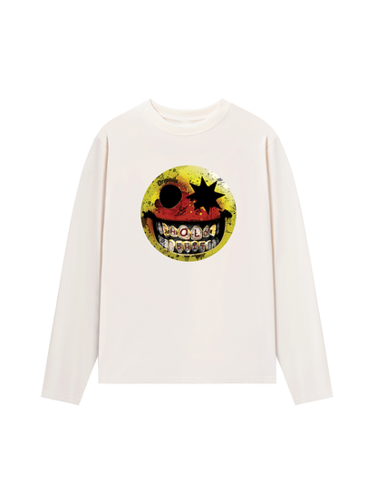 Áo Thun Dài Tay Gangster Smiley