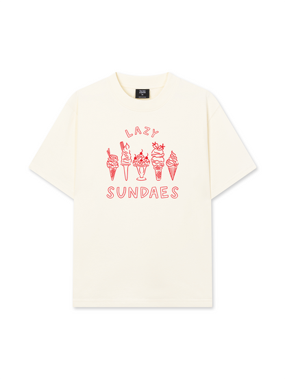 Áo Thun Relaxed Fit Lazy Sundae