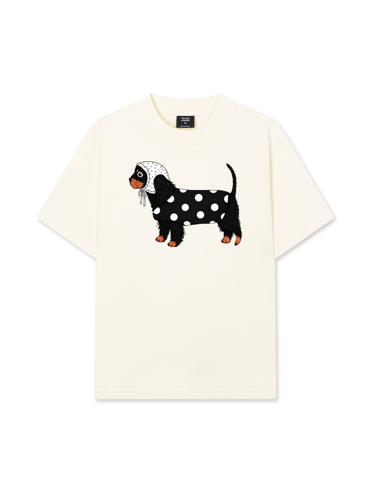 Áo Thun Relaxed Fit Cute Dotty Puppy