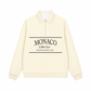 Áo Sweater Polo Nỉ Hai Da MONACO