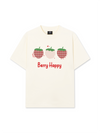 Áo Thun Relaxed Fit Daily Cuties Berry Happy