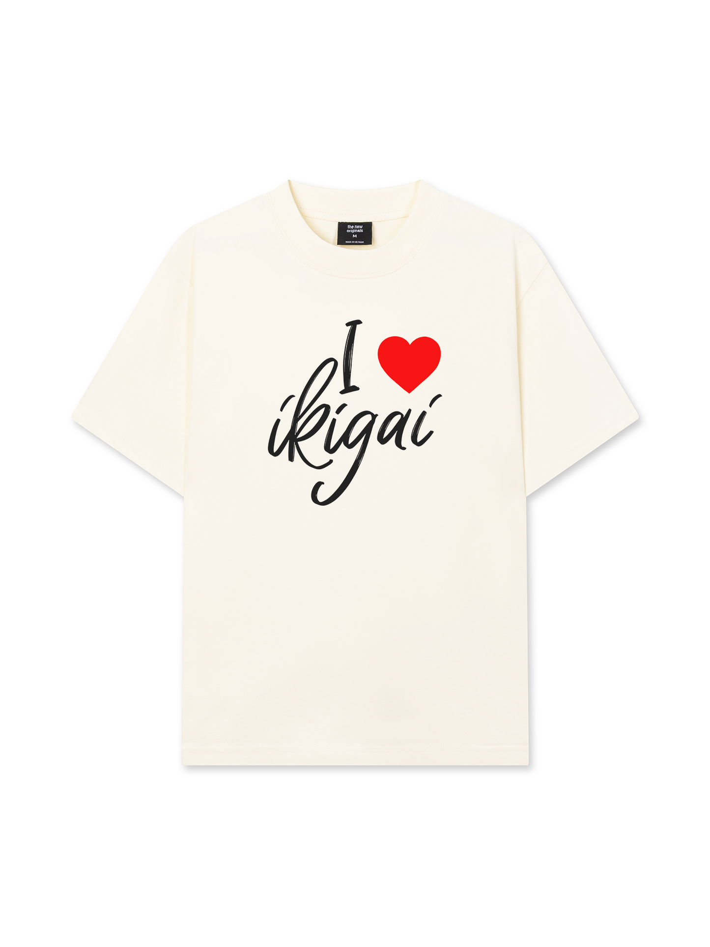Áo Thun Relaxed Fit I Love Ikigai