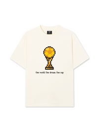 Áo Thun Relaxed Fit Pixel Universe World Cup