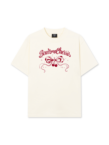 Áo Thun Relaxed Fit Daily Cuties Bows And Cherries