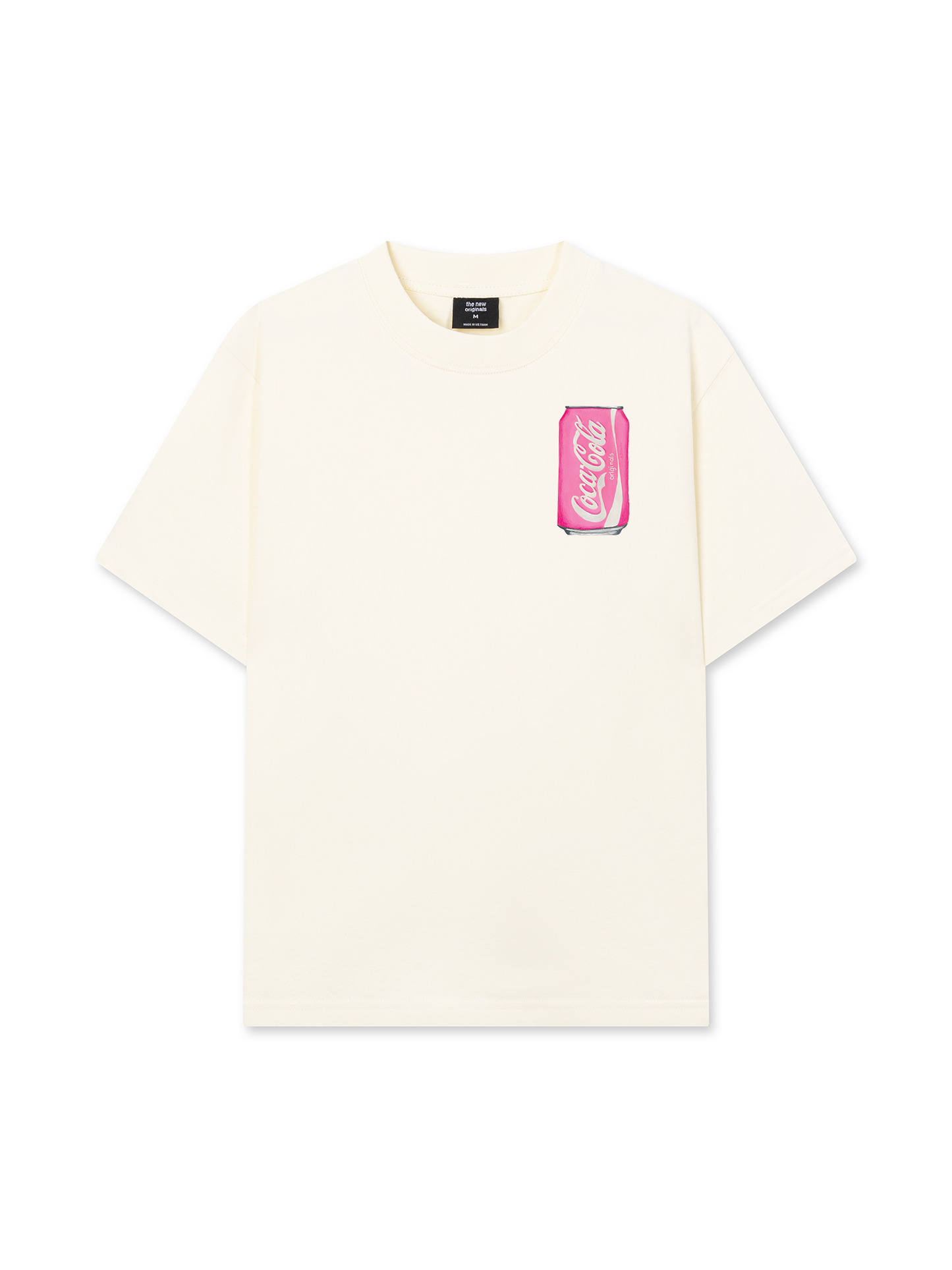 Áo Thun Relaxed Fit Summer Vibes Pink Coca Cola