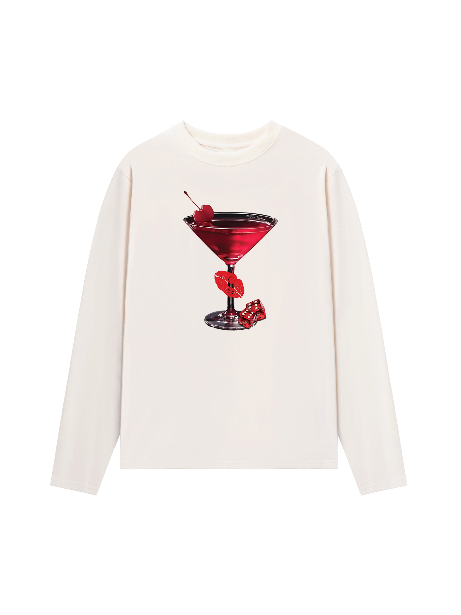 Áo Thun Dài Tay Seductive Night Cherry Goblet