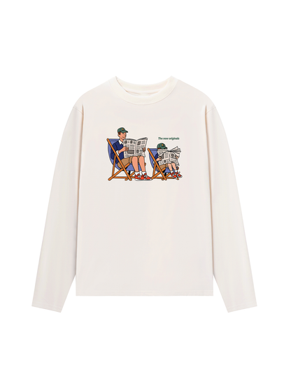 Áo Thun Dài Tay Let_s go out