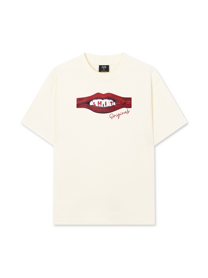 Áo Thun Relaxed Fit Teeth Zip Classic