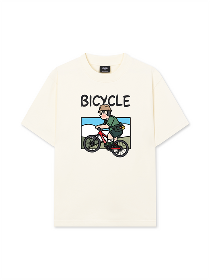 Áo Thun Relaxed Fit Weekend Bicycle