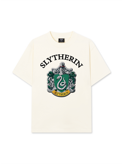Áo Thun Relaxed Fit Harry Potter Slytherin Vintage