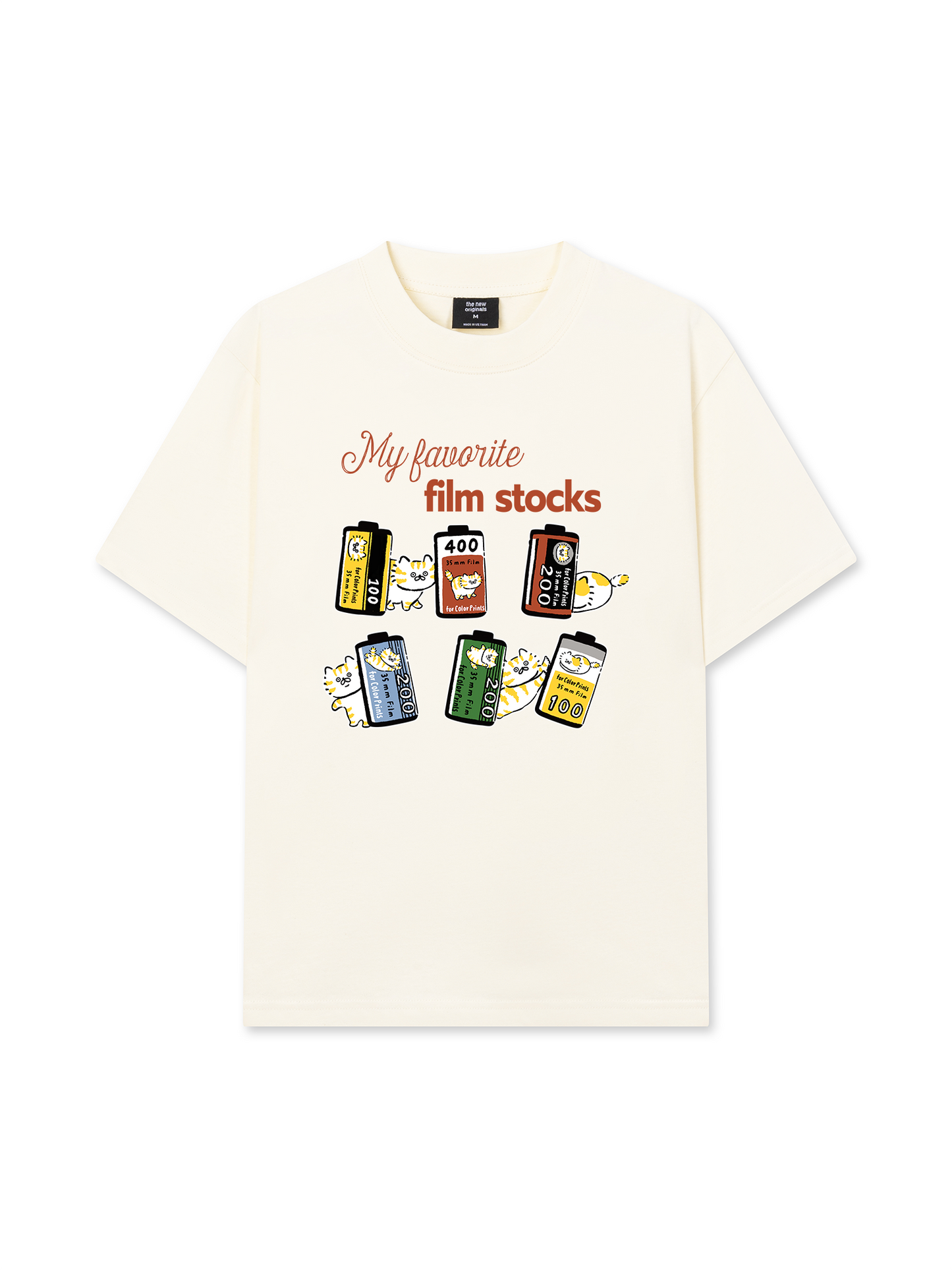 Áo Thun Relaxed Fit My Favorite Film Stocks