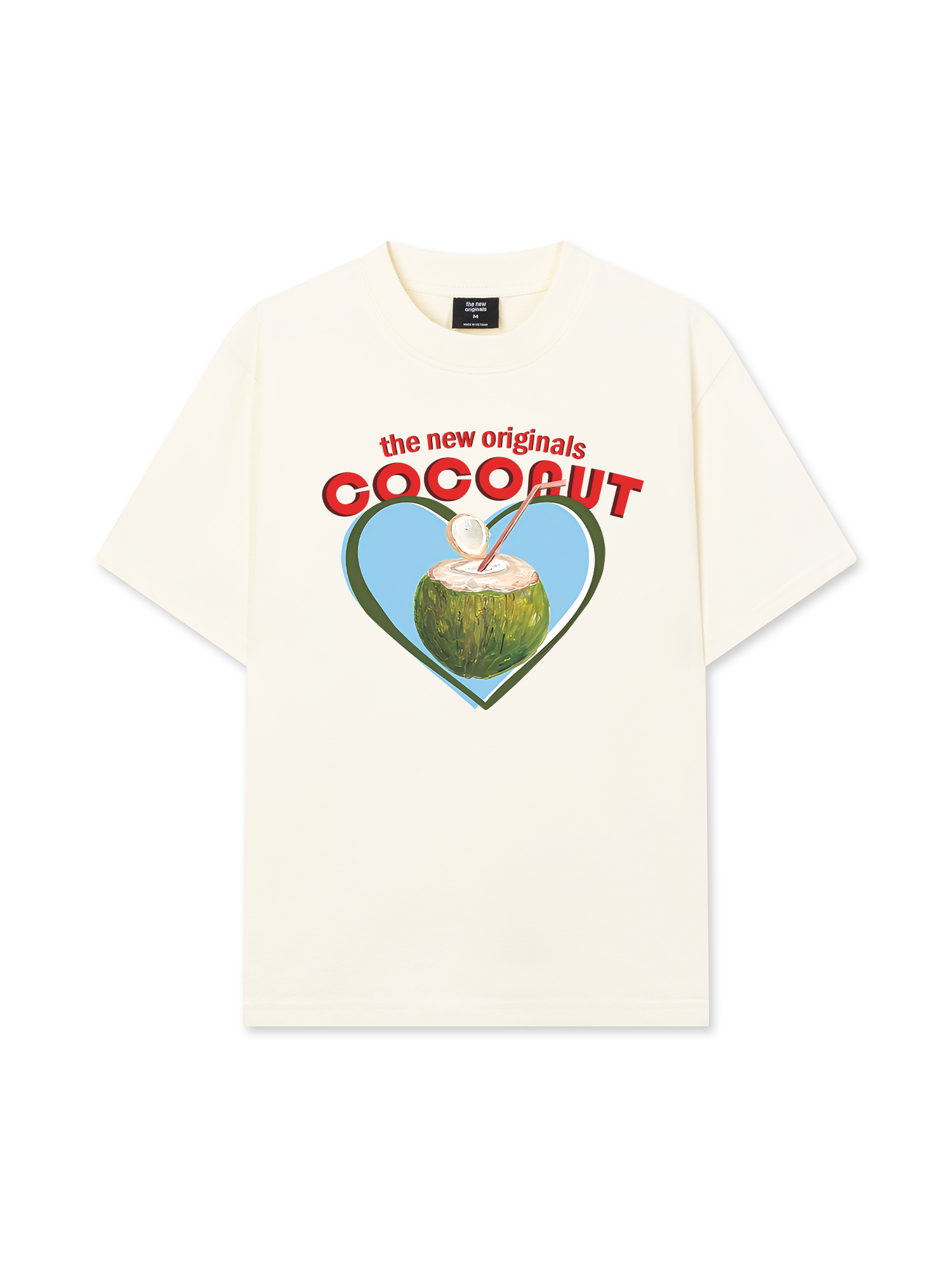 Áo Thun Relaxed Fit Summer Vibes Coconut