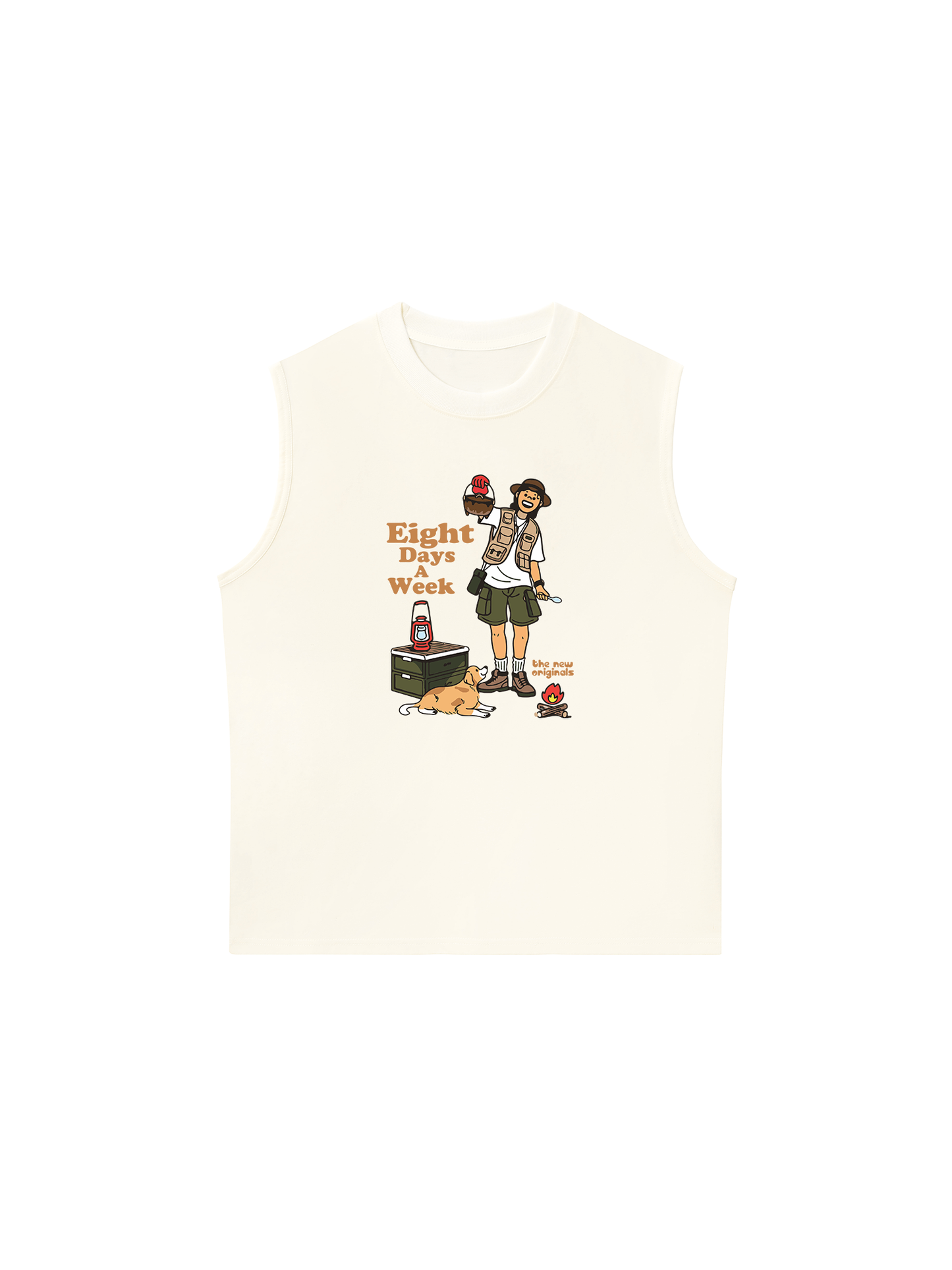 Áo Ba Lỗ Relaxed Fit Go Out Eight Days A Week