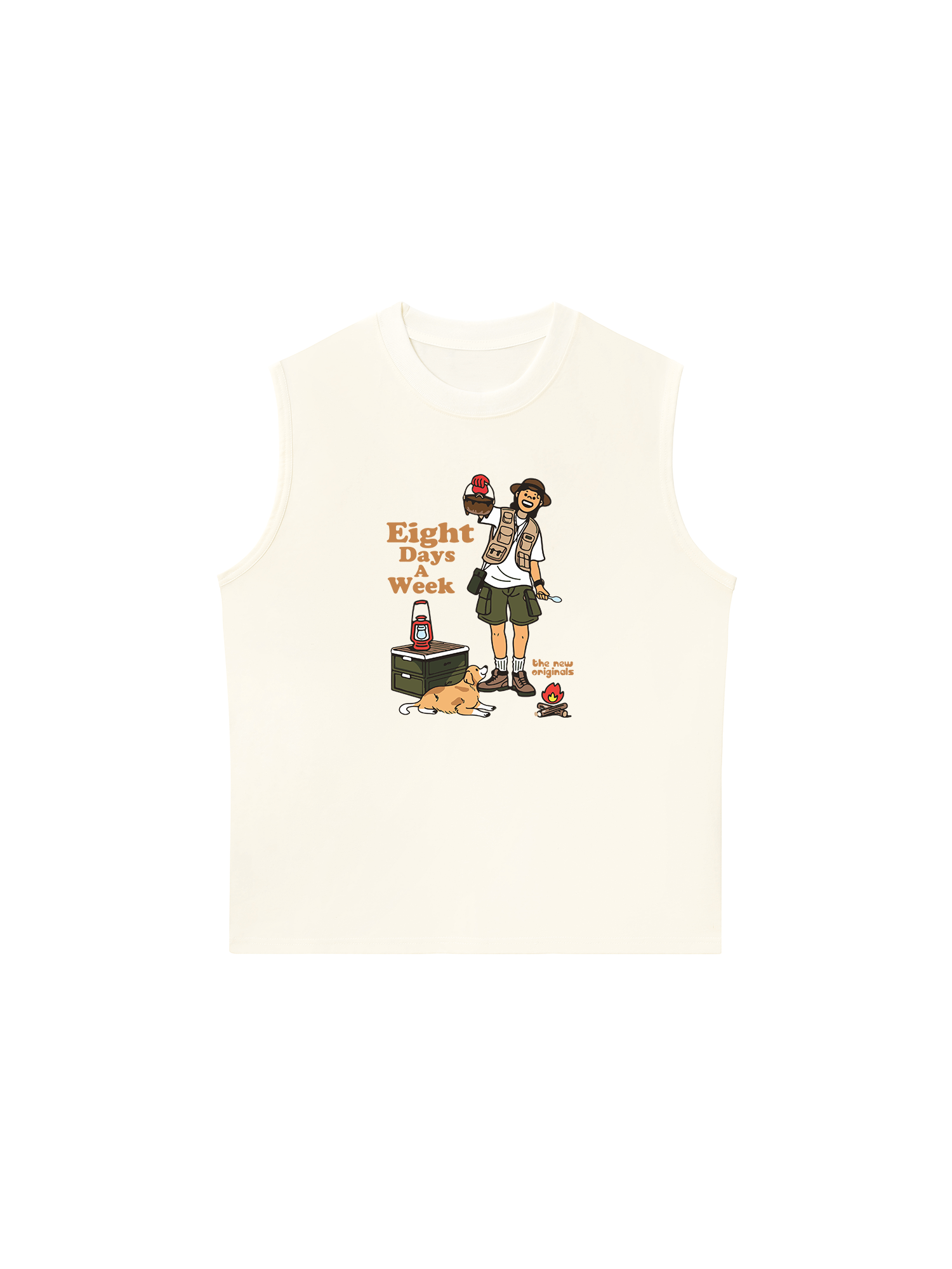 Áo Ba Lỗ Relaxed Fit Go Out Eight Days A Week