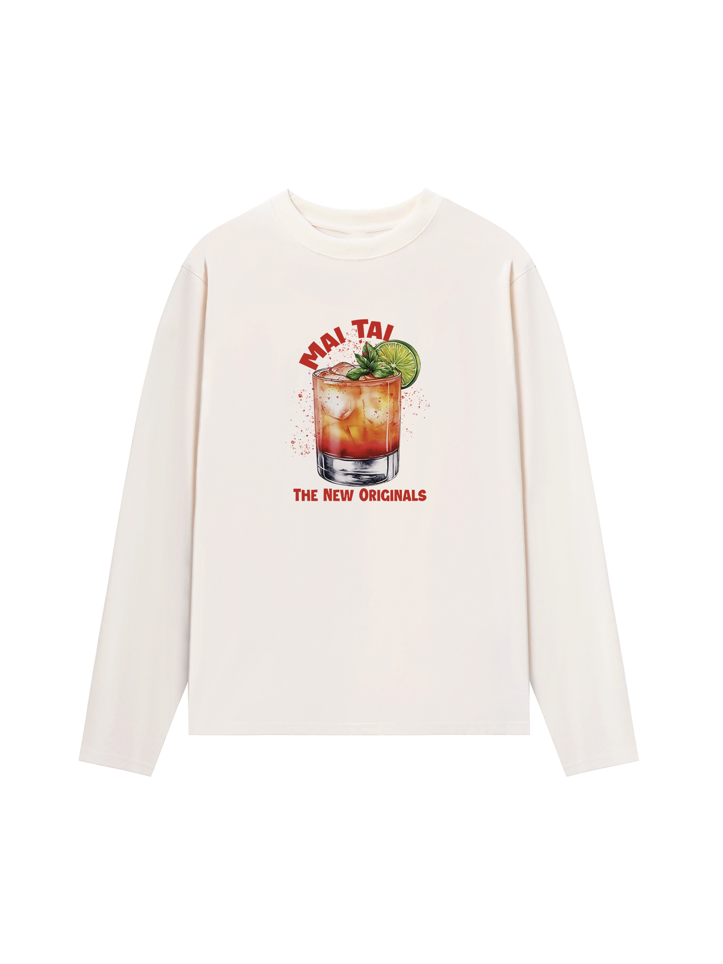 Áo Thun Dài Tay Mai Tai Cocktail