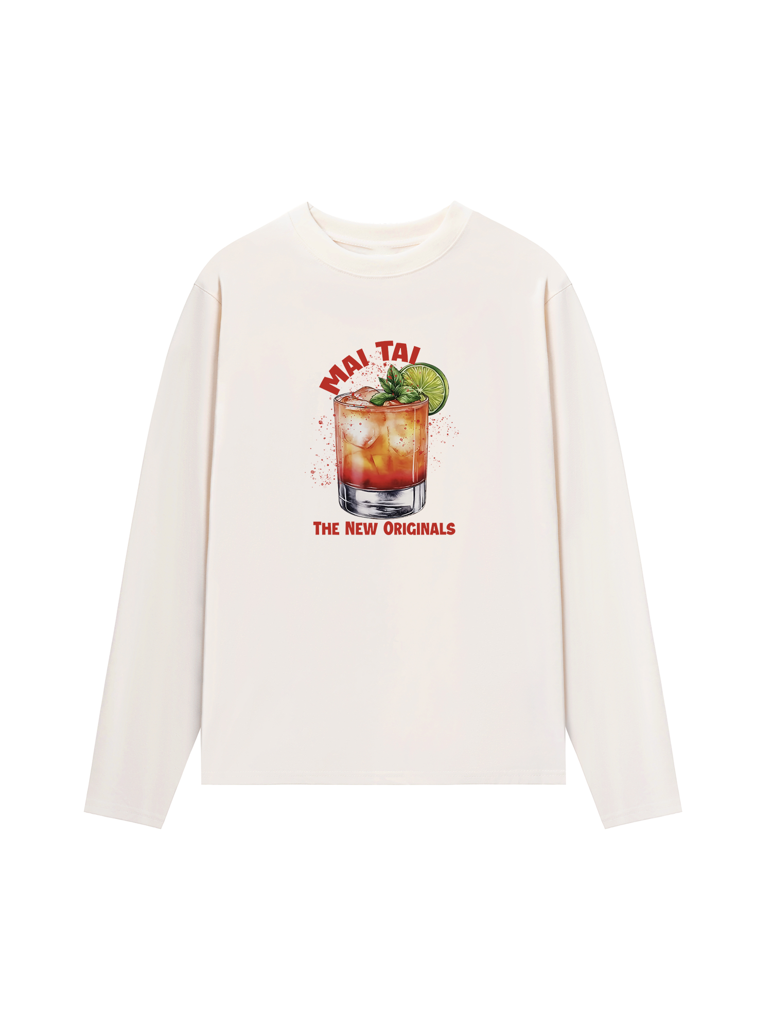 Áo Thun Dài Tay Mai Tai Cocktail