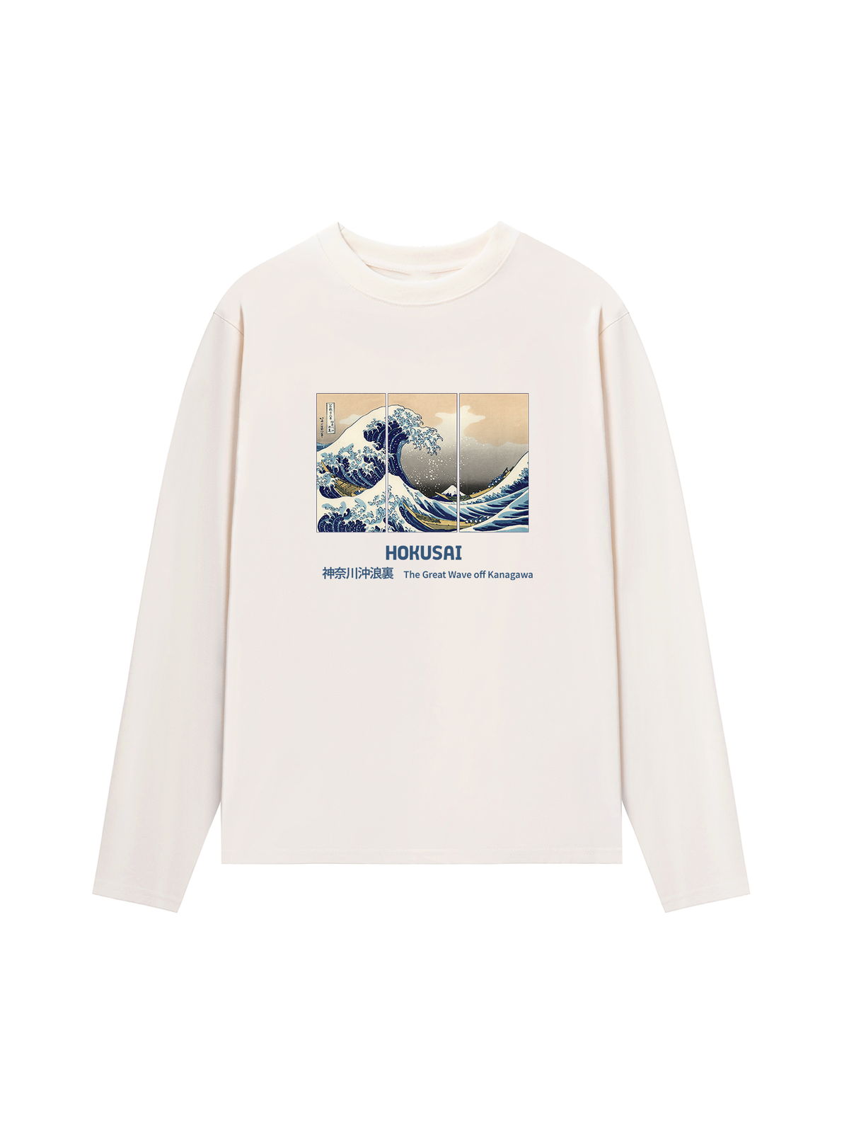 Áo Thun Dài Tay The Great Wave of Kanagawa