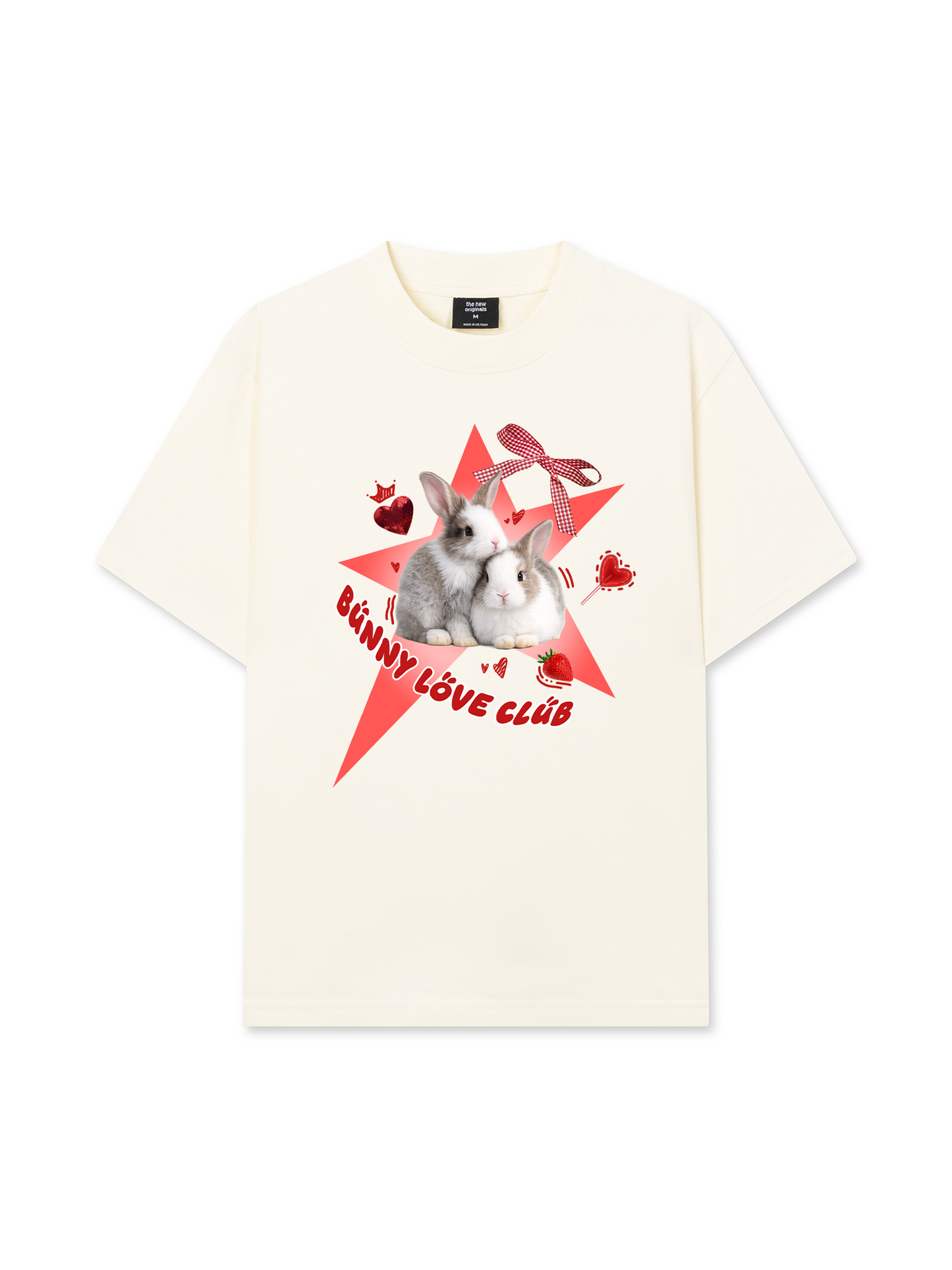 Áo Thun Relaxed Fit Daily Cuties Bunny Love Club
