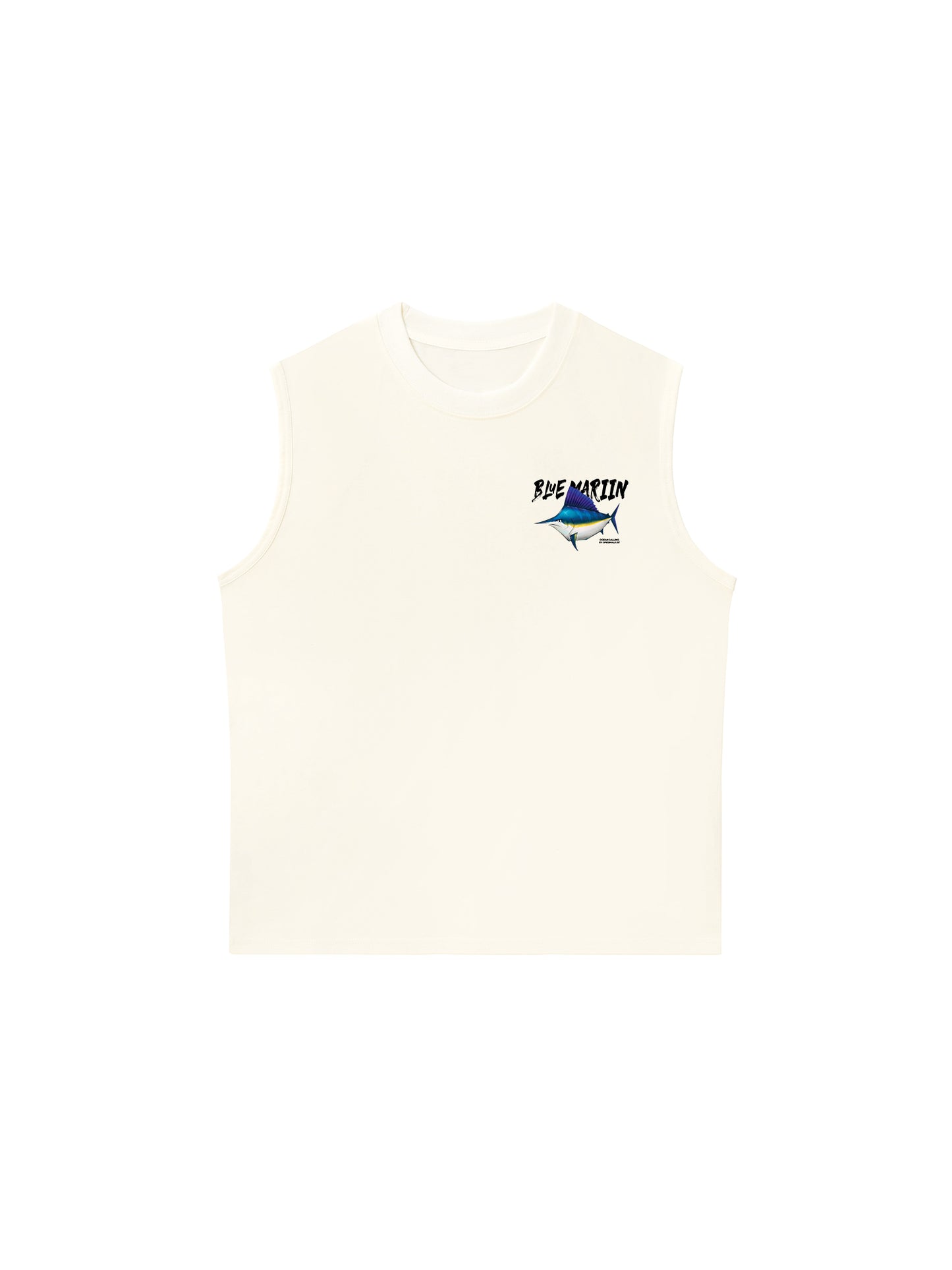 Áo Ba Lỗ Relaxed Fit Ocean Blue Mariin